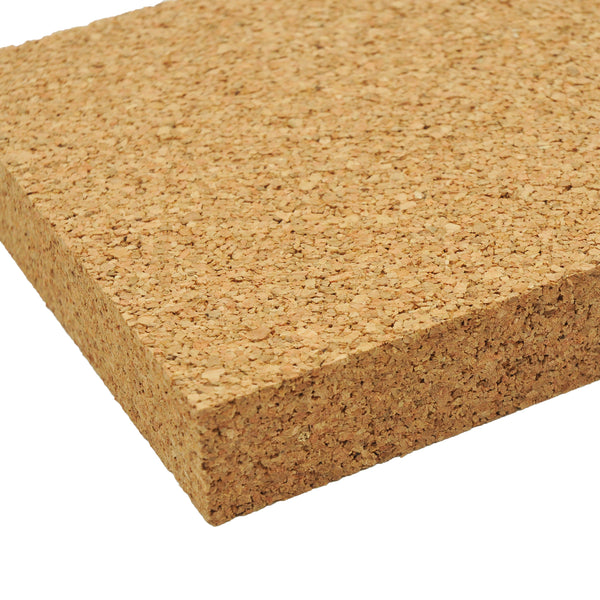 Non Adhesive Cork Sheet - 610mm x 450mm - 3mm Thick - 4 Pack