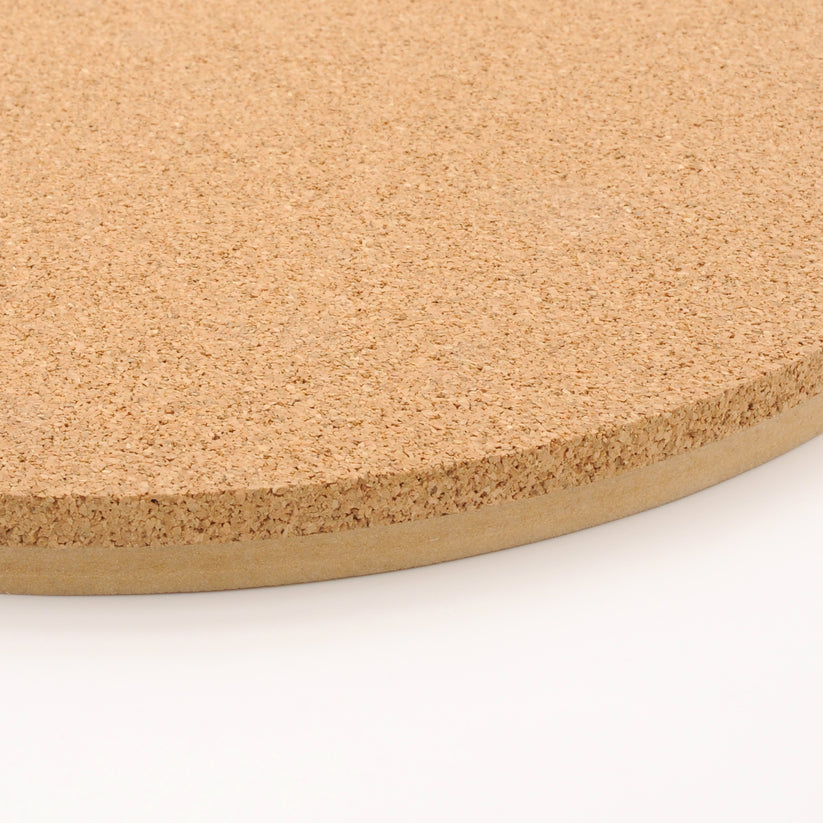 Custom Size Circular MDF Backed Cork Pinboard - 9mm MDF with 10mm Cork ...