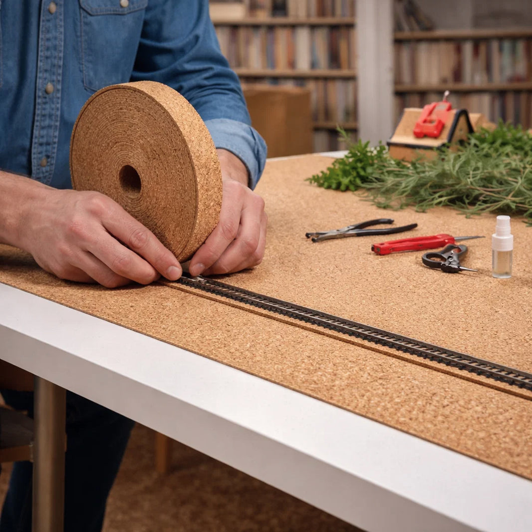 Model Railway Cork | Tracks & Underlays | SPD UK