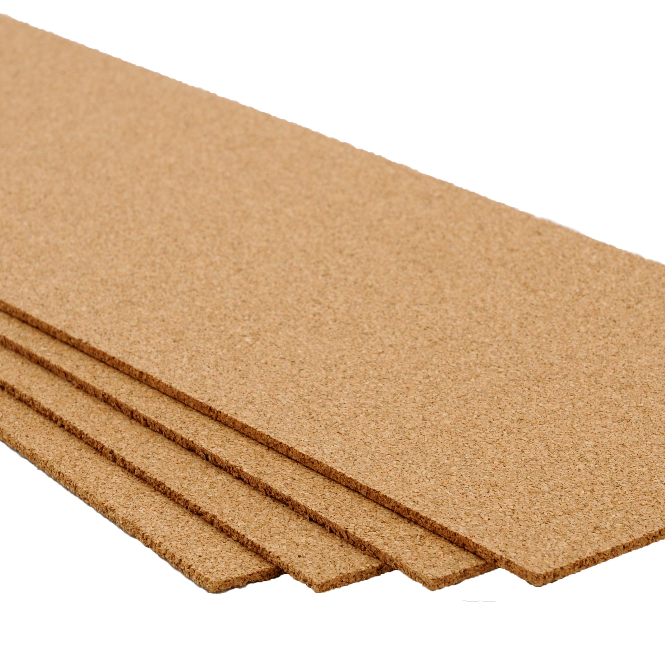 High Density Cork Rolls 915mm x 305mm 3mm Thick Pack of 4