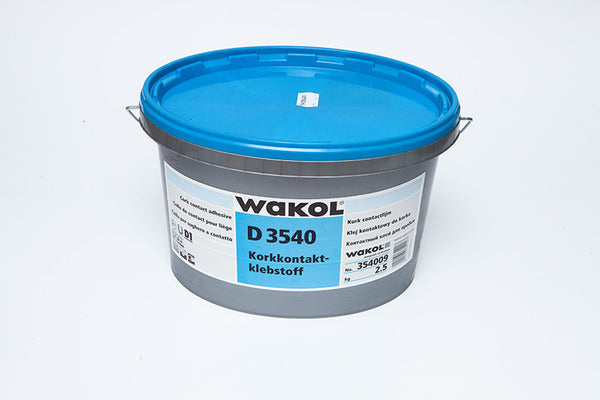 Wakol 10m2 Coverage D3540 Cork Adhesive Tub 25 Kilos